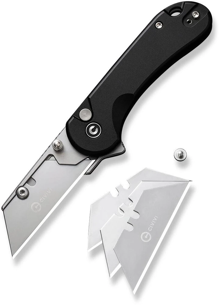 CIVIVI Nóż CIVIVI Elementum Utility Aluminum Juodas