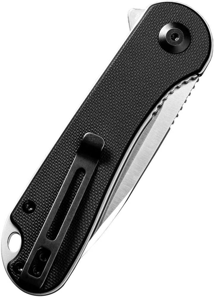 CIVIVI Elementum D2 G10 Juodas peilis C907A