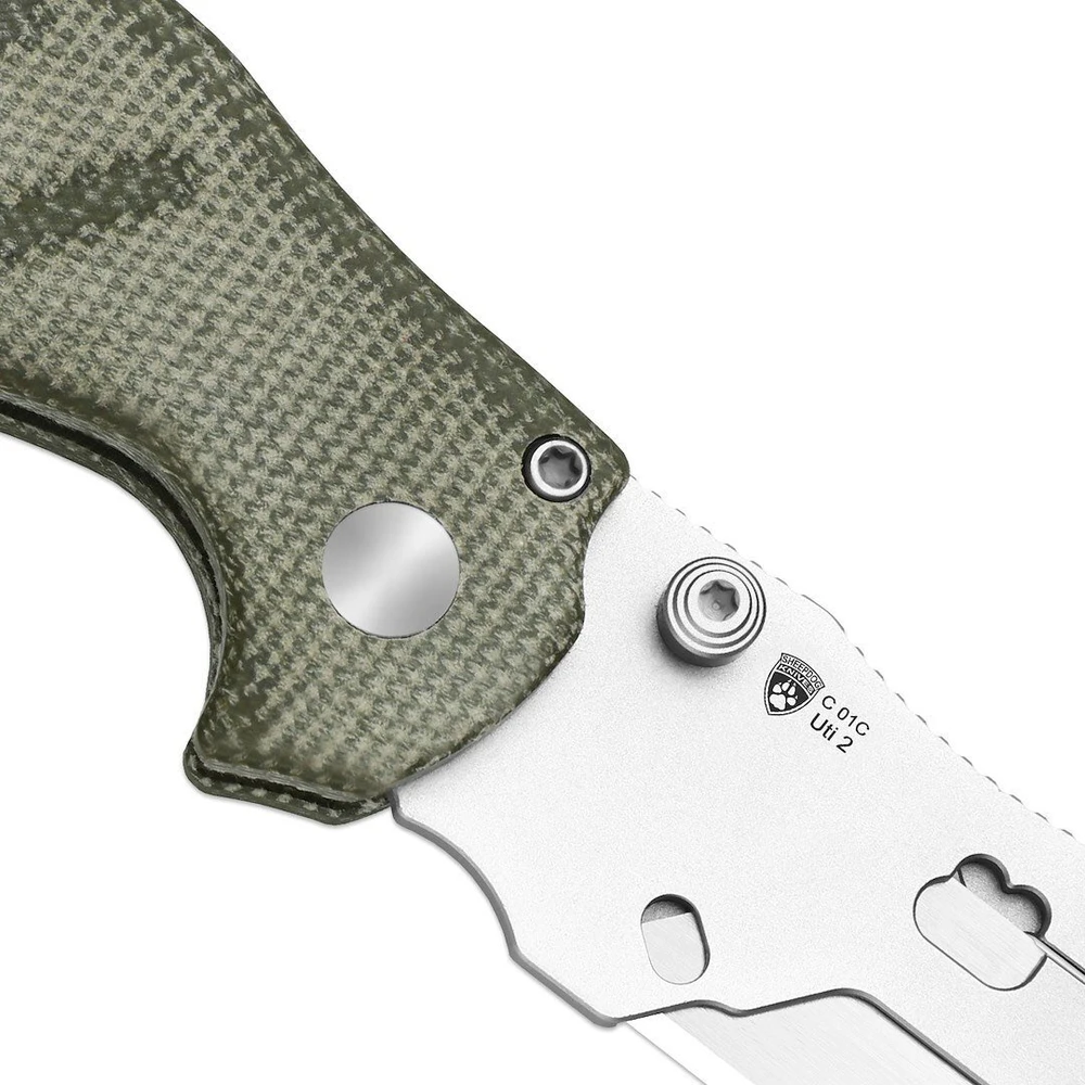 CIVIVI Peilis Kizer C01C Uti 2 Micarta 5Cr15MoV