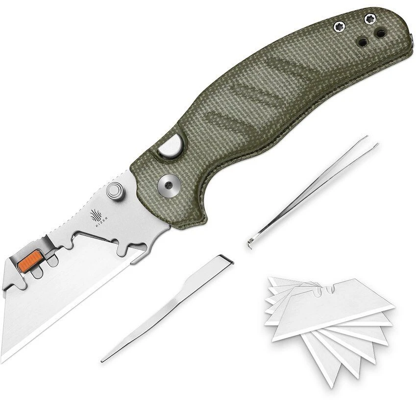CIVIVI Peilis Kizer C01C Uti 2 Micarta 5Cr15MoV