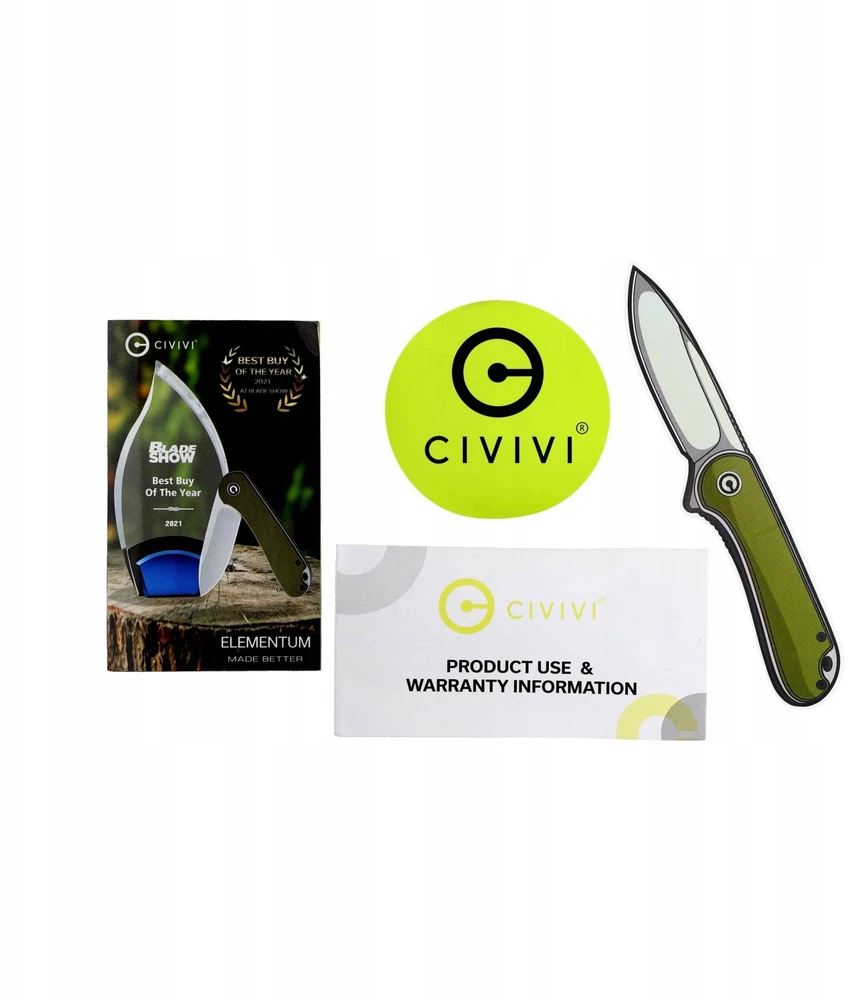 Civivi Vision FG sulankstomas peilis C22036-3