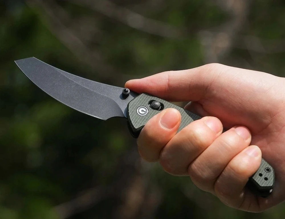 CIVIVI Peilis CIVIVI Sixgill Nitro-V Micarta Žalias C24050-3