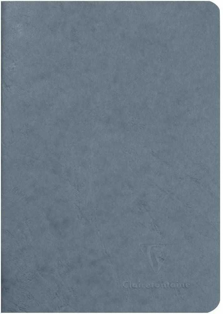 Clairefontaine Clairefontaine ''Age Bag'' Grå Notesbog A5, 96 sider/48 ark, 90gram hvidt papir, ulinieret, karton omslag
