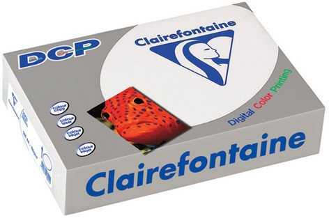 Clairefontaine DCP, lazeriniam/rašaliniam spausdinimui, A4 (210x297 mm), satinas, 125 lapų, 250 g/m², baltas