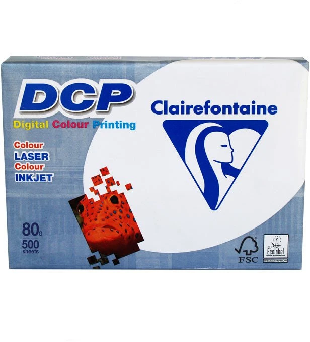 Clairefontaine Spalvoto spausdinimo popierius DCP A4 1800 80 g 500 lapų