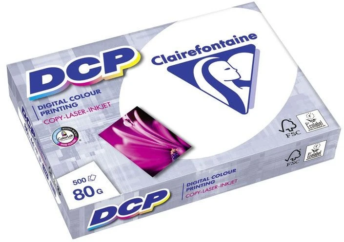 Clairefontaine Spalvoto spausdinimo popierius DCP A4 1800 80 g 500 lapų