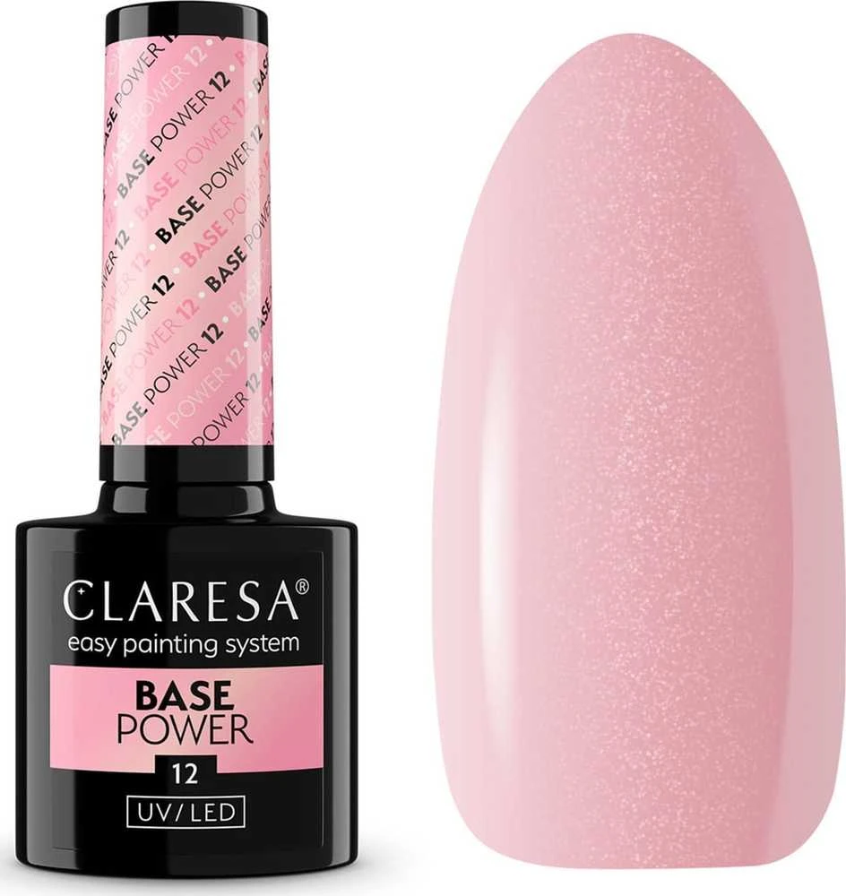 Activeshop Hibridinė nagų bazė Claresa Power Base, 12, 5 g