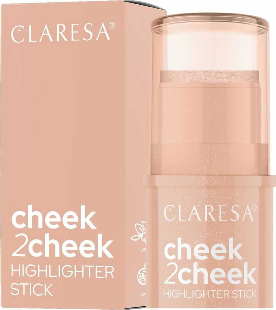CLARESA Cheek2Cheek Kreminė paryškinimo lazdelė 01 Pearl Shine