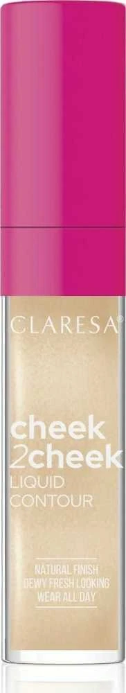 CLARESA Cheek2Cheek skystas švytėjimo suteikiantis pieštukas „02 Glam Glow“ 7 g