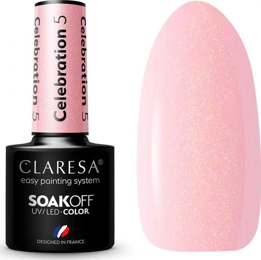 Activeshop Claresa Soak Off UV/LED Celebration 5, 5 g