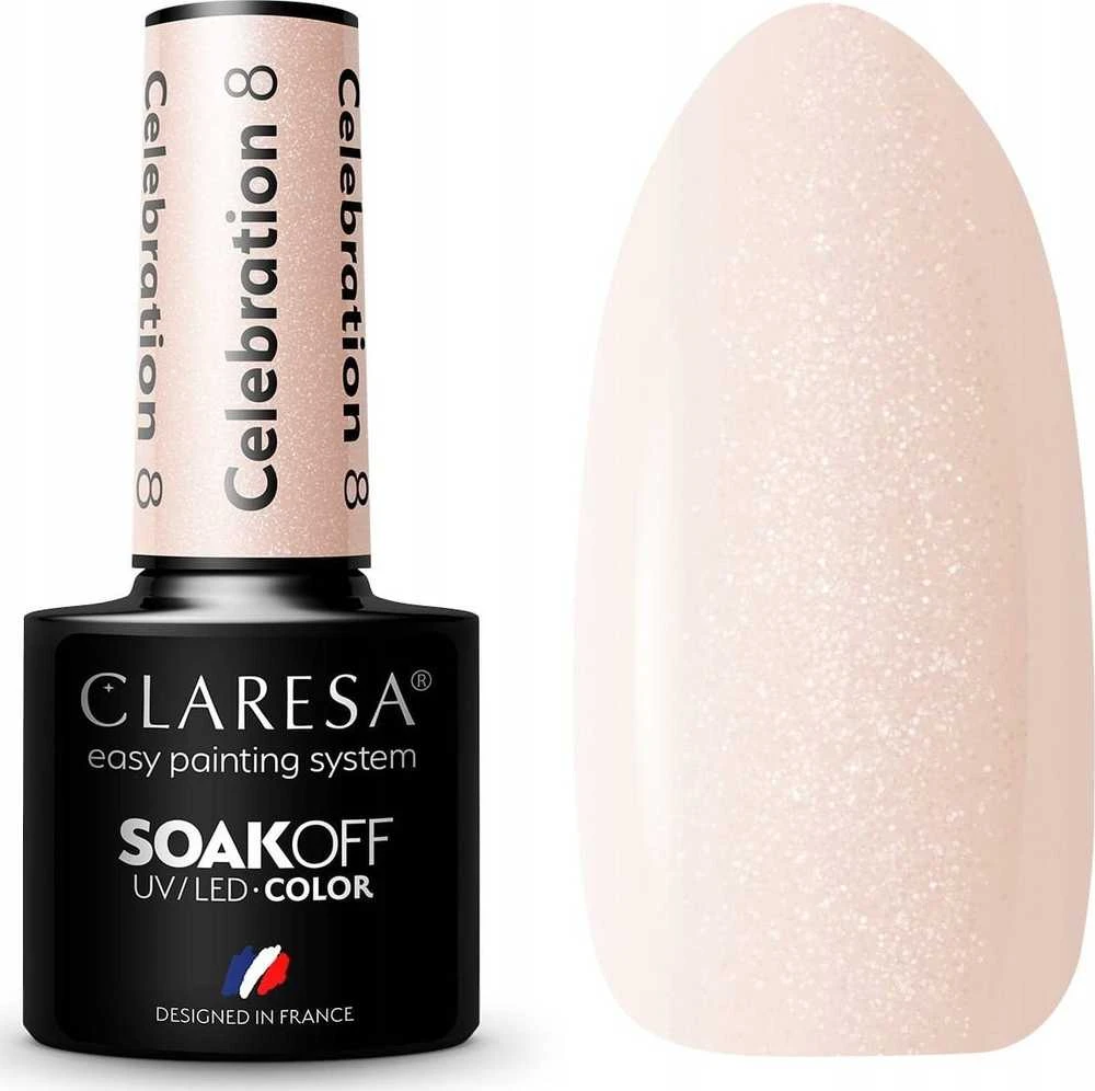 Activeshop Claresa Soak Off UV/LED Celebration 8, 5 g