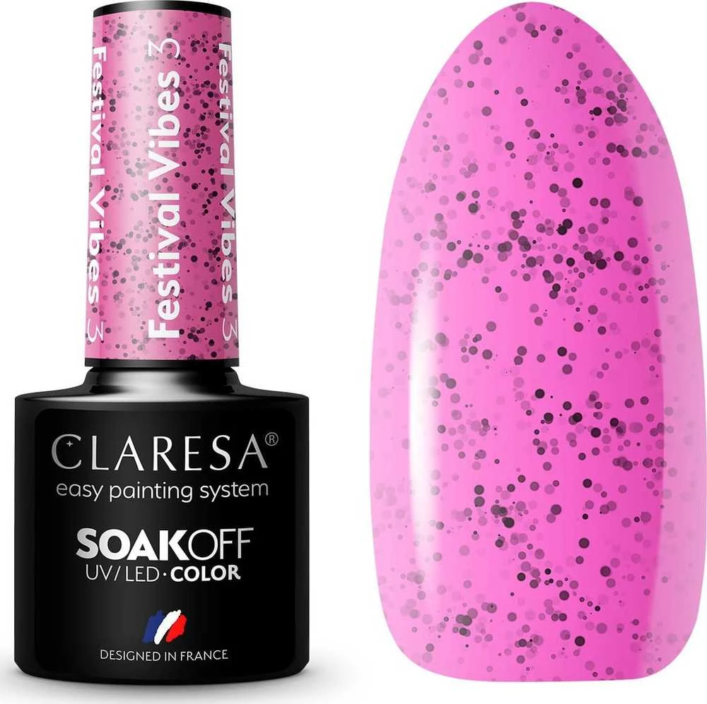 Activeshop Claresa Soak Off UV/LED Festival Vibes 3, 5 g