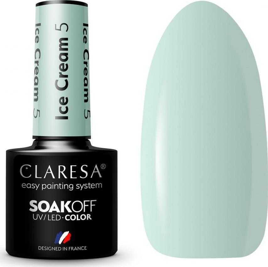 Activeshop Claresa Soak Off UV/LED Ice Kreminis 5, 5 g