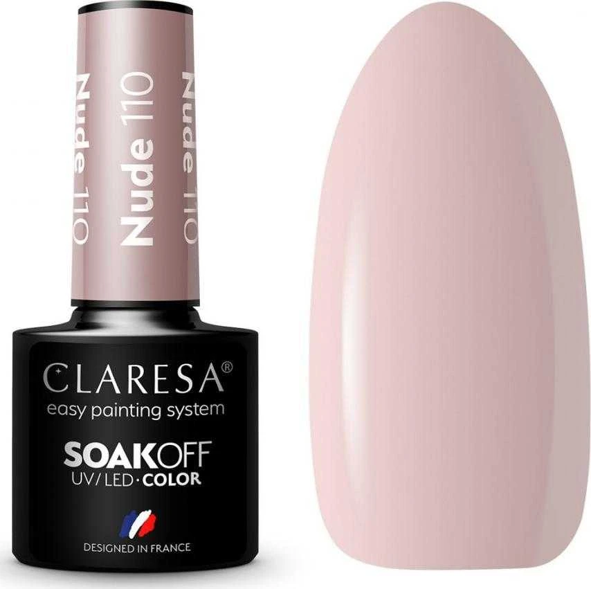 Activeshop Claresa Soak Off UV/LED Nude 110, 5 g