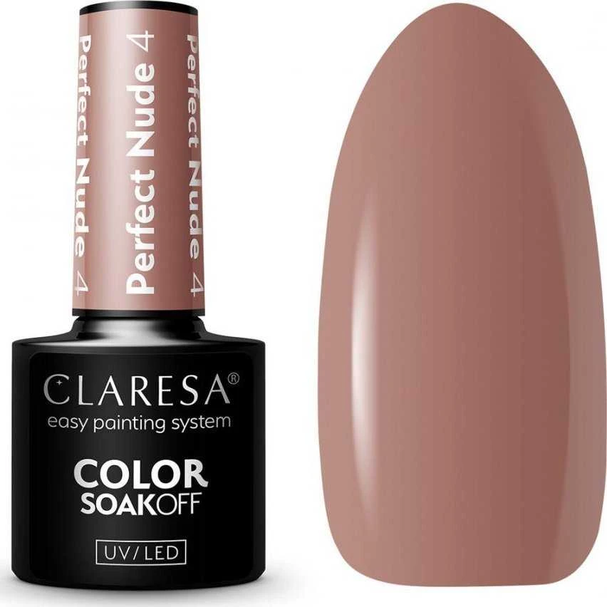 Activeshop Hibridinis nagų lakas Claresa Perfect Nude 4, 5 g