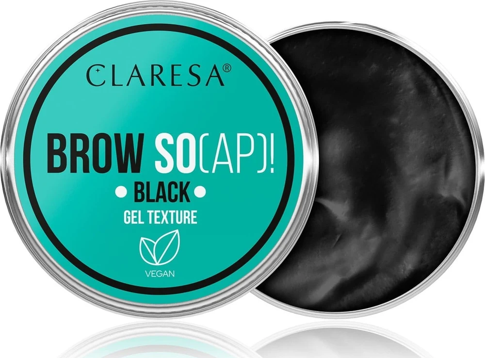 Claresa Brow Soap Juodas, 30 ml