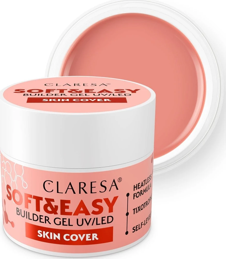 CLARESA N Soft&Easy Builder Skin Cover nagų gelis 12g