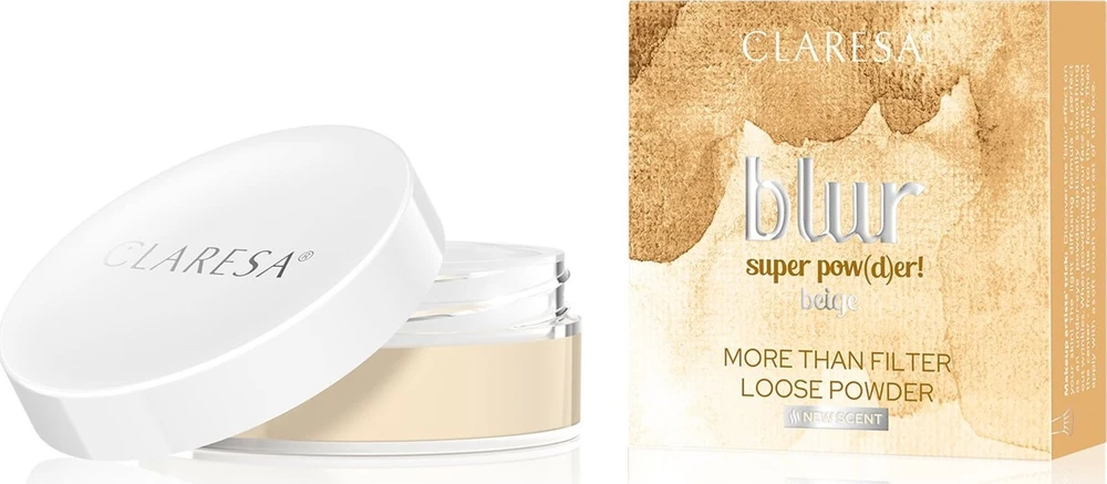 Claresa Blur Super Pow(d)er! rusvai gelsvas, 12 g