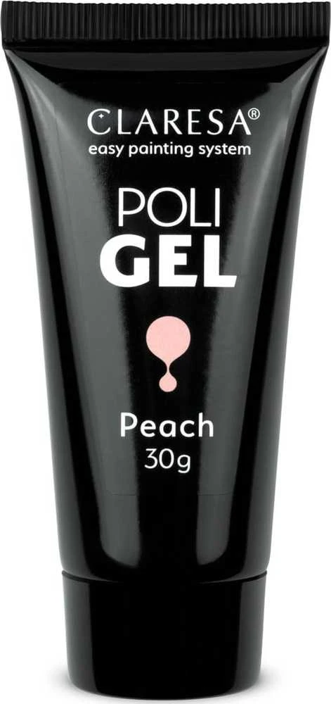 Activeshop Nagų poligelis Claresa Poli Gel, Peach, 30 g