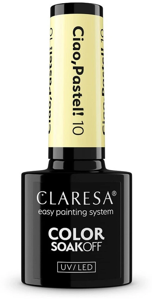 Claresa Spalvotas, išsisausinantis UV/LED lakas „Ciao Pastel! Hybrid Varnish“, 10 vnt., 5 g