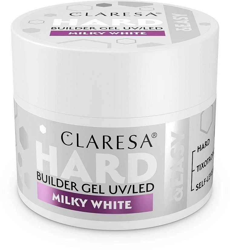 Activeshop Claresa Hard&Easy statybinis gelis 45g Pieniškas Baltas, 45 g