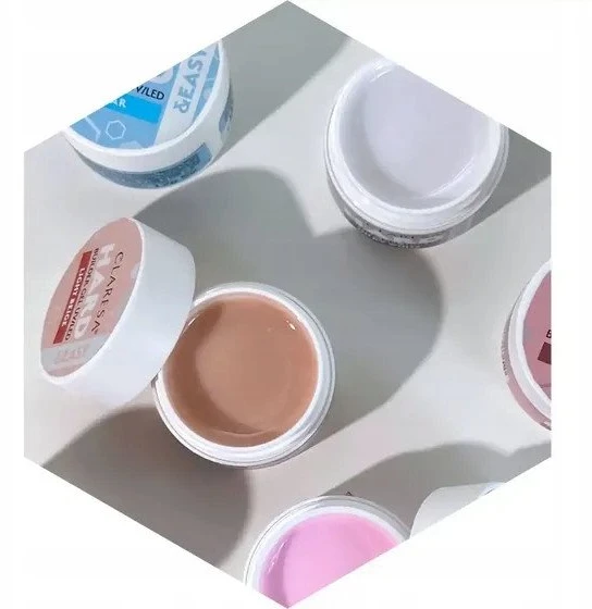 Activeshop Claresa Żel budujący Hard&easy builder gel milky baltas 12g