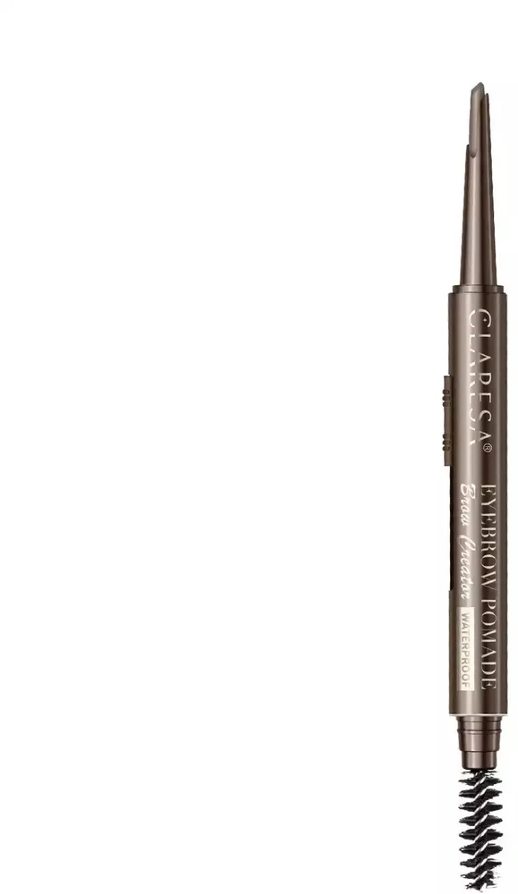 Claresa Antakių pieštukas „Brow Creator Eyebrow Pomade Pieštukas“ 02, vidutinio rudumo, 0,17 g
