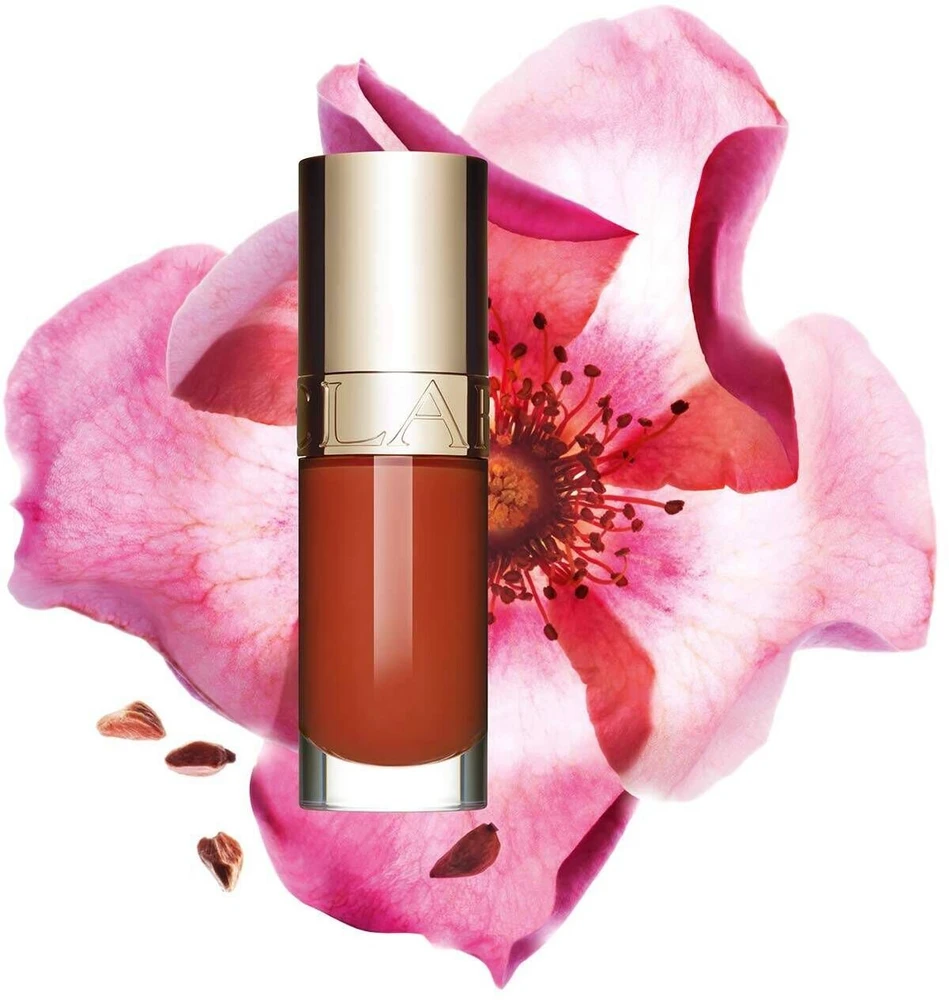 Clarins Drėkinamasis lūpų aliejus „Lip Comfort Oil“, 28 „Rosy Grace“, 7 ml