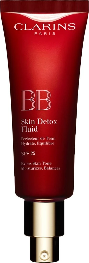 Daugiafunkcis BB veido kremas su SPF25 Clarins Skin Detox Fluid N: 02 MEDIUM, 45 ml
