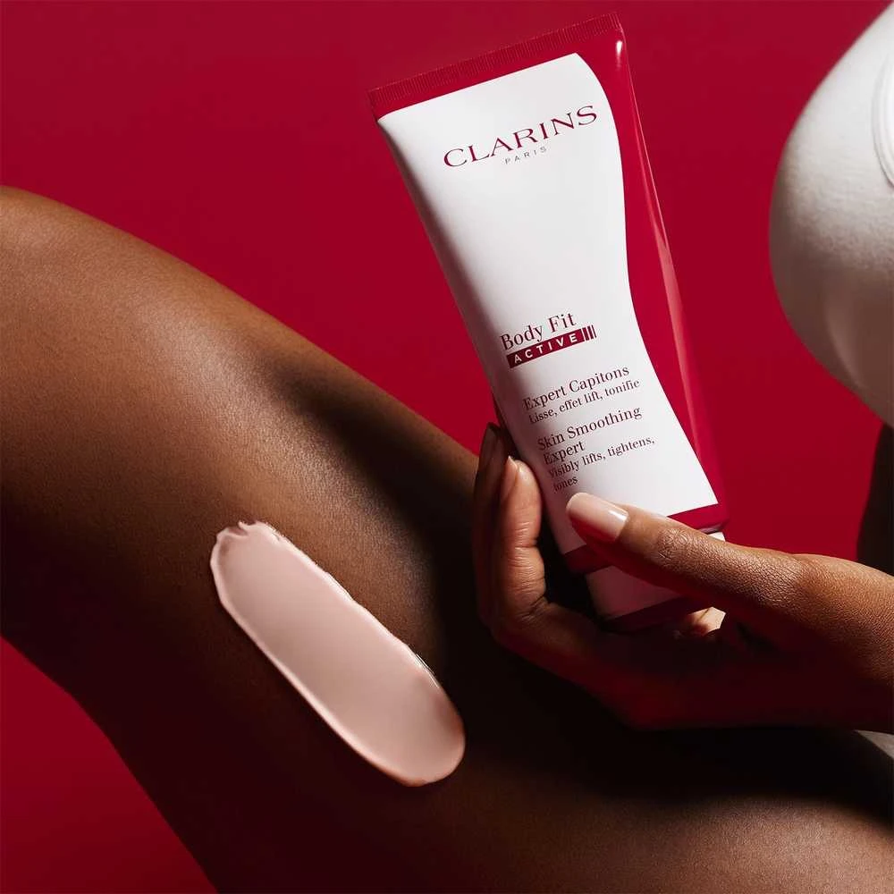 Clarins Body Fit Active Skin Smoothing Expert glotninanti anticeliulitinė priemonė kūnui, 200 ml