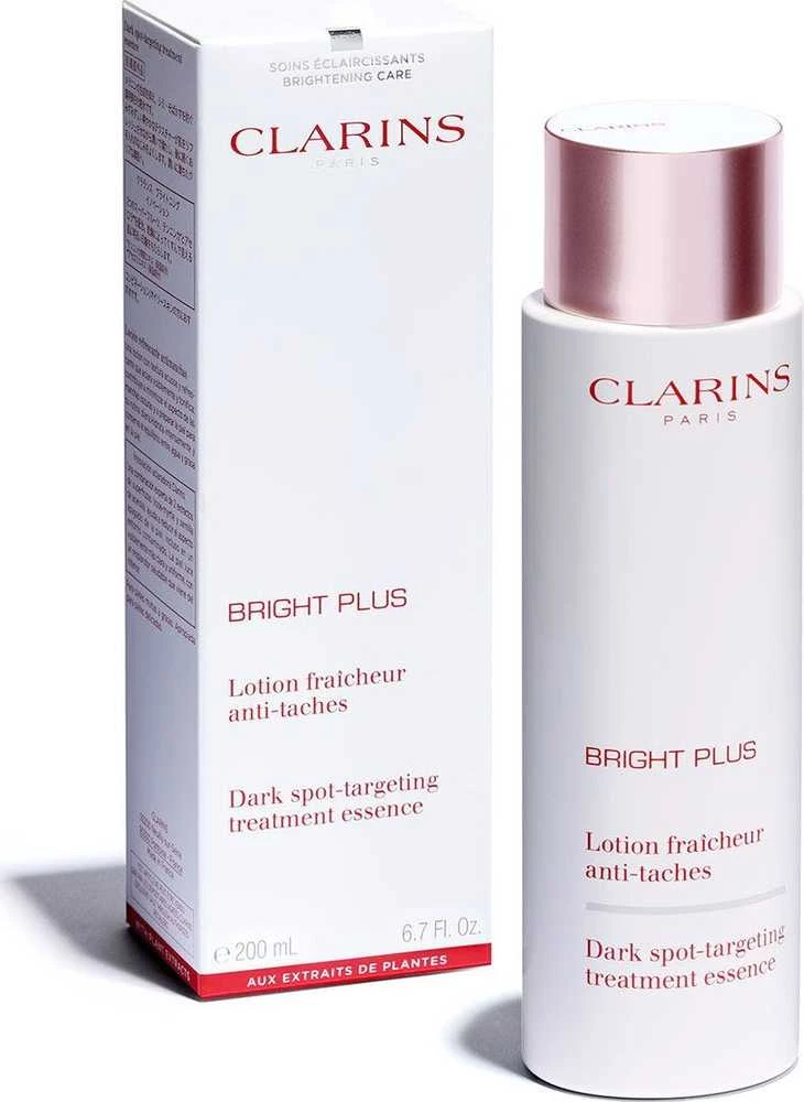 Clarins Bright Plus į tamsias dėmes nukreipta gydomoji esencija