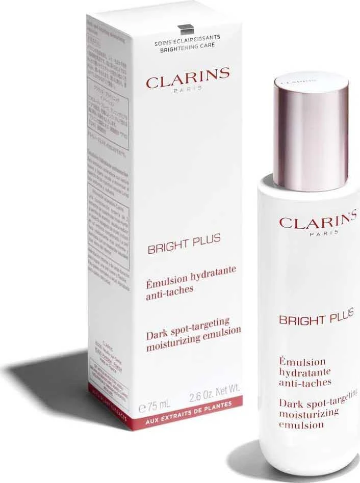 Drėgnas Clarins Bright Plus Dark Spot Targeting. Emulsija, 75 ml