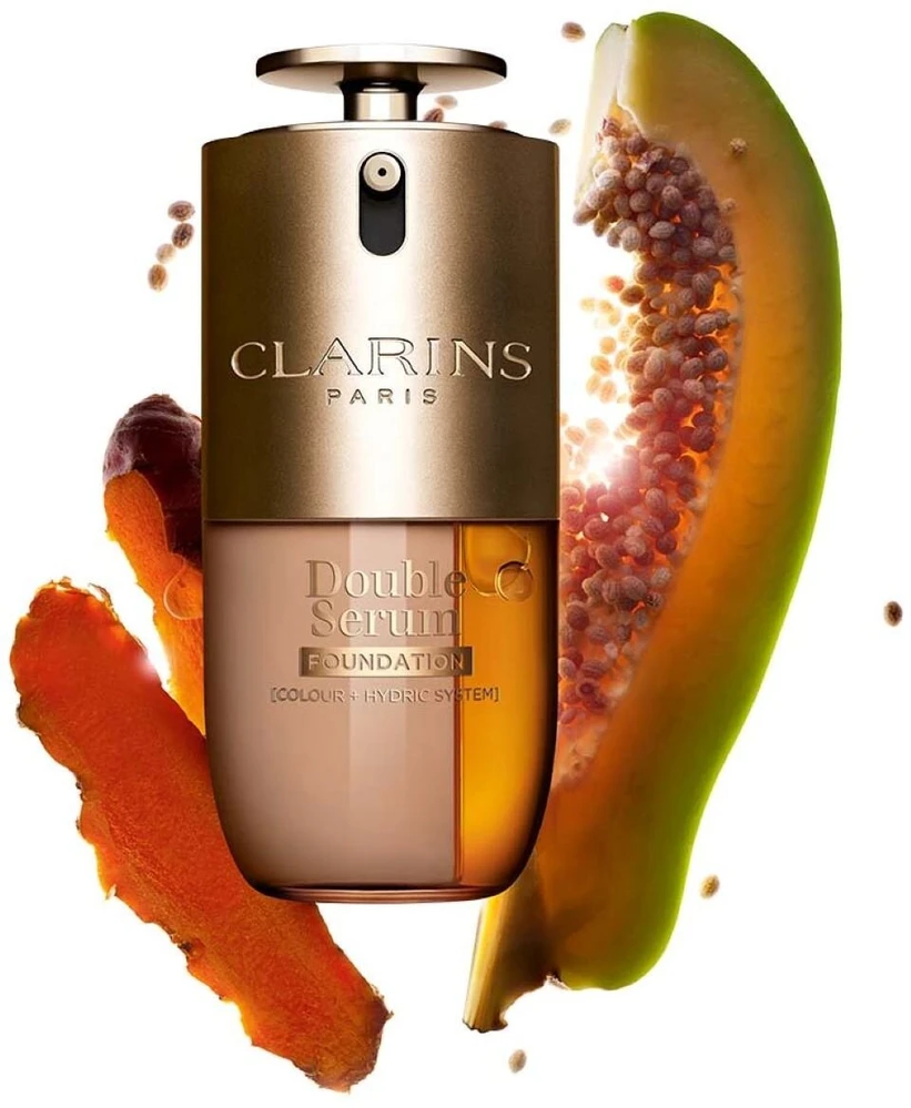 Clarins Double Serum Foundation serumas-makiažo pagrindas, atspalvis: M2N, 30 ml