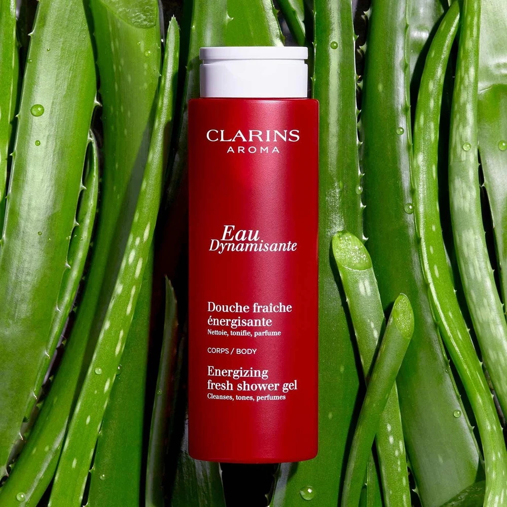 Clarins Eau Dynamisante Energizing Fresh Dušo želė dušo gelis, 200 ml