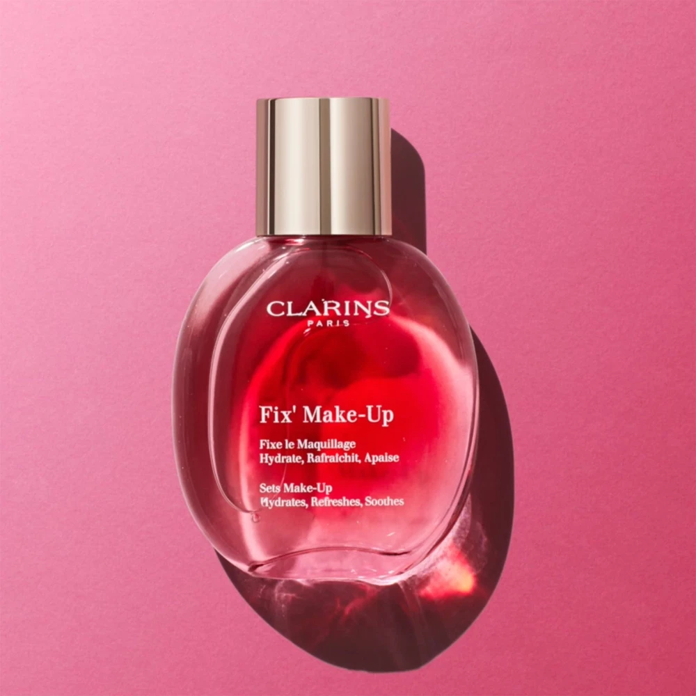 „Clarins“ lengvos fiksacijos makiažo purškiklis („Fix´ Make-up“), 50 ml