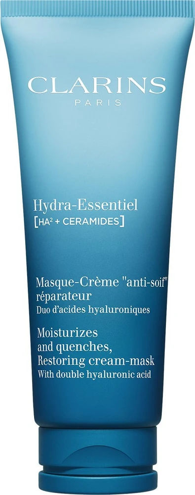 Clarins Hydra-Essentiel Restoring Kreminis-Mask drėkinanti veido kaukė, 75 ml