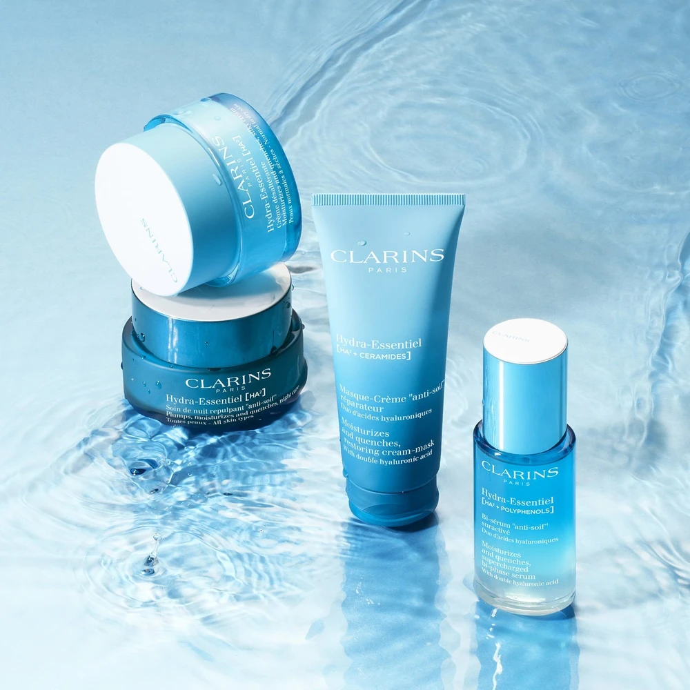 Clarins Hydra-Essentiel Restoring Kreminis-Mask drėkinanti veido kaukė, 75 ml