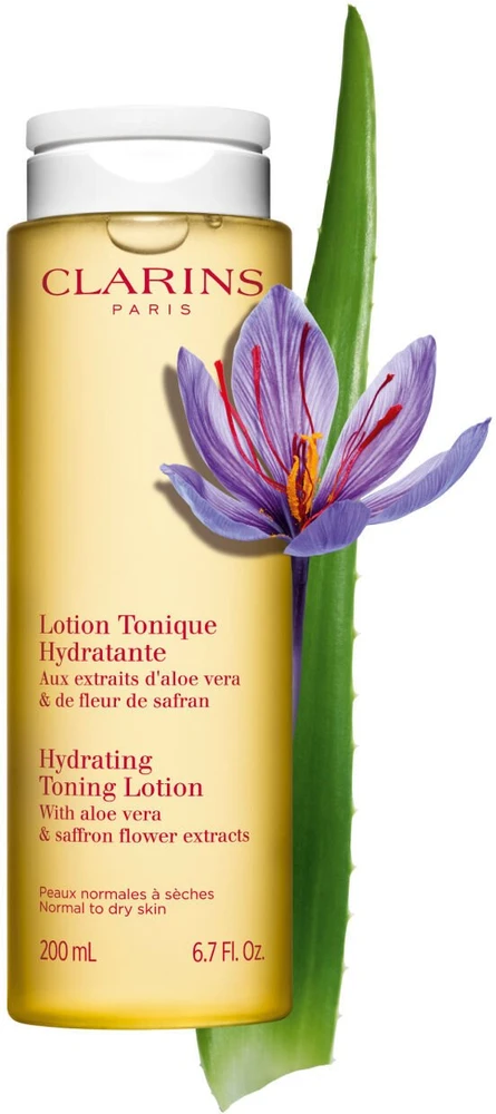Clarins Hydrating Toning Lotion drėkinantis veido tonikas, 200 ml