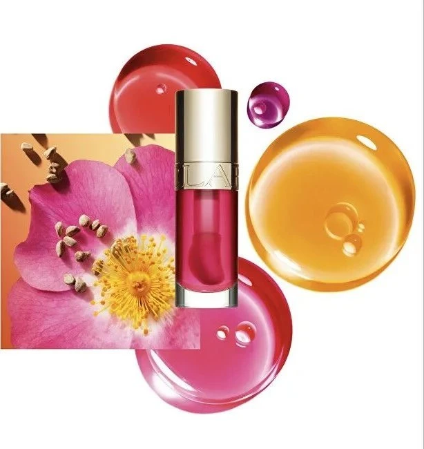 Lūpų aliejus Clarins Lip Comfort Oil 10 Plum, 7 ml