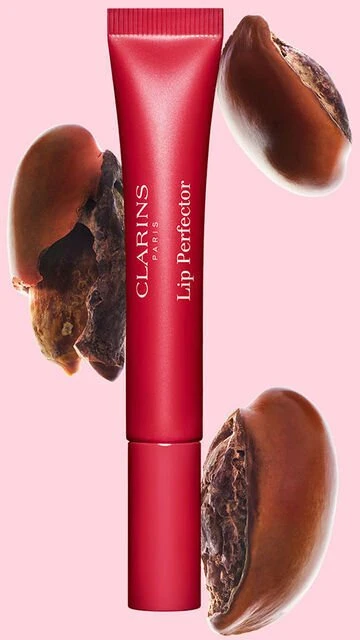 Clarins Lip Perfector Glow lūpų blizgis, atspalvis: 24 Fuchsia Glow, 12 ml