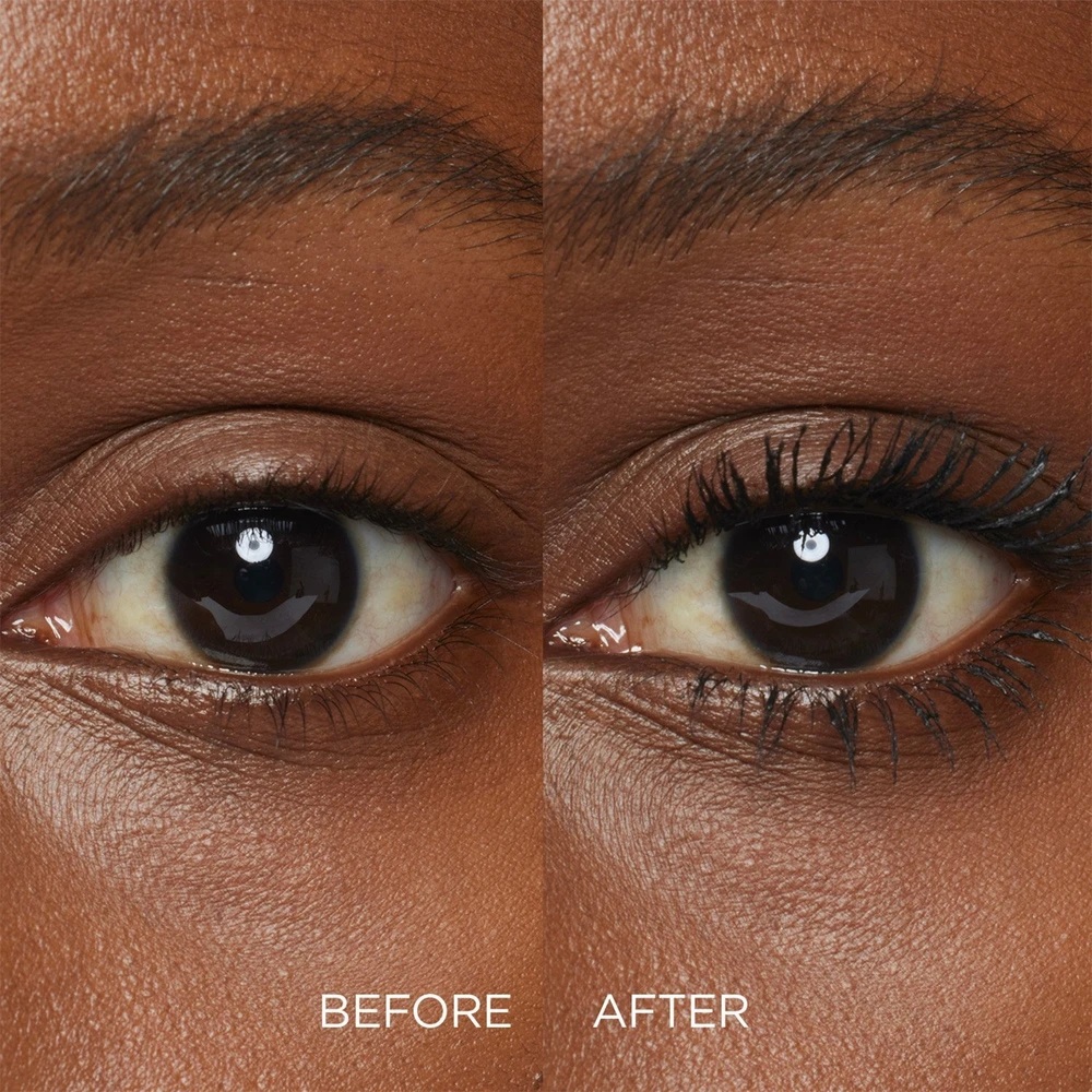 Clarins Wonder Volume Blakstienų tušas XXL apimties suteikiantis blakstienų tušas, atspalvis: 01 Extreme Juodas, 8 ml