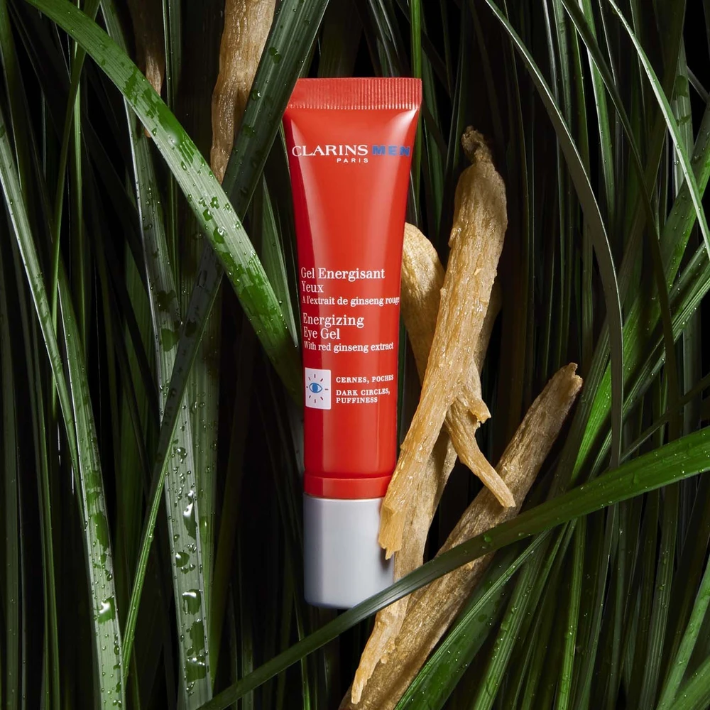 Clarins Men Energizing Eye Gel Eye Gel vyrams, 15 ml