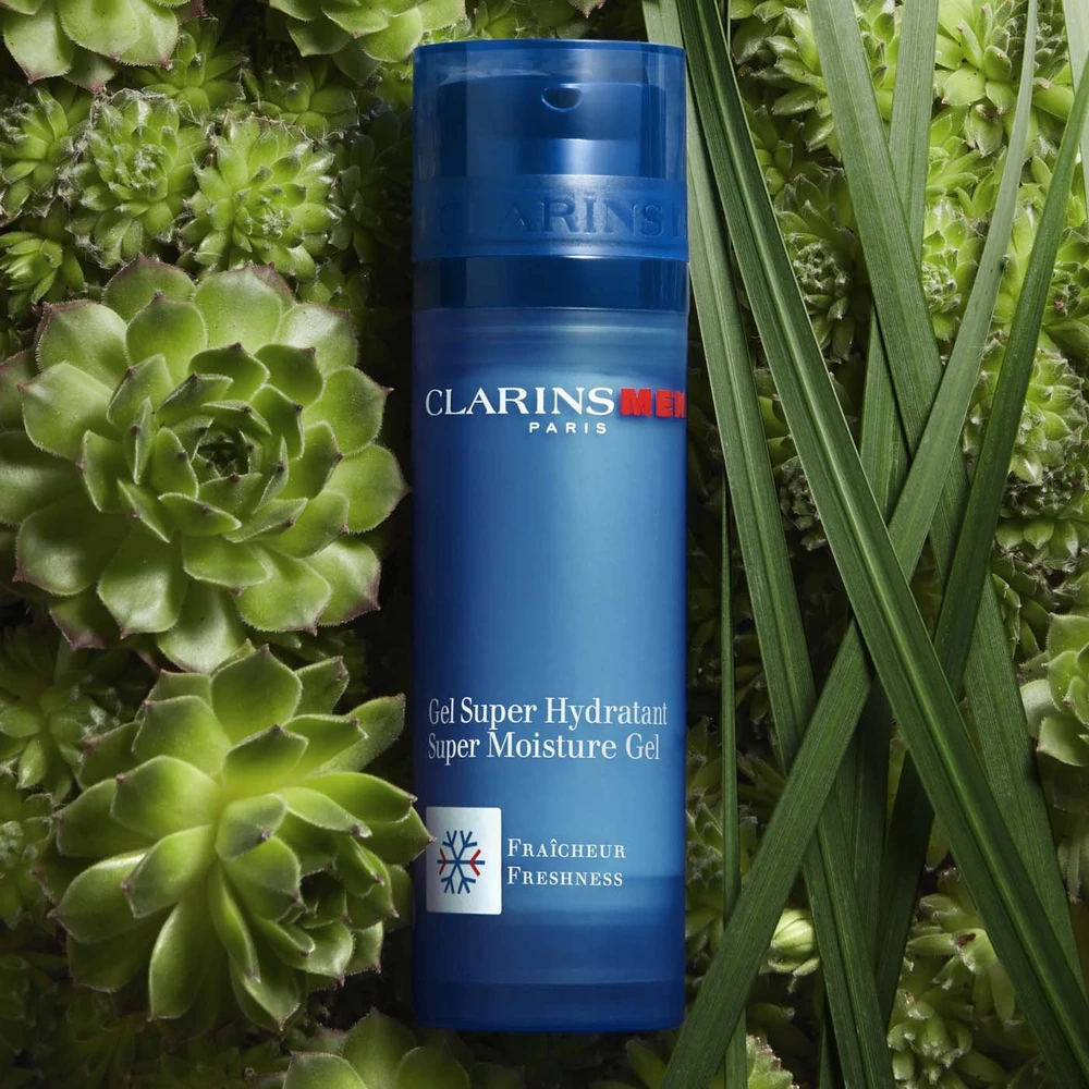 Clarins Drėkinamasis gelis vyrams Vyrai (Super Moisture Gel) 50 ml