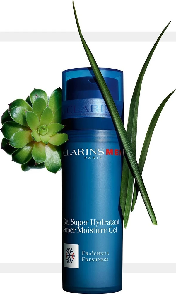Clarins Drėkinamasis gelis vyrams Vyrai (Super Moisture Gel) 50 ml