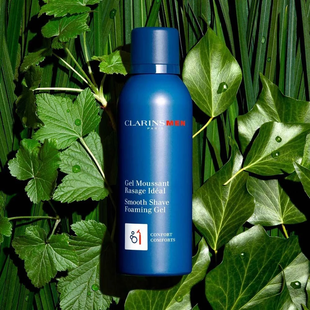 Clarins Men Smooth Shave Foaming Gel putojantis skutimosi gelis vyrams, 150 ml