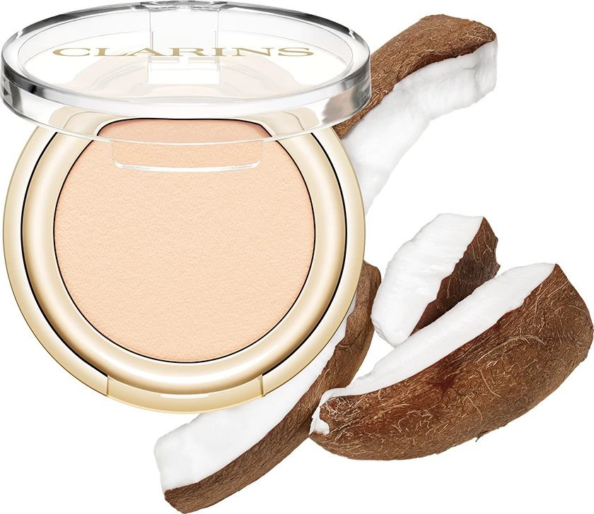 „Clarins Ombre Skin“ akių šešėlių pudra, 01 Satin Ivoire, 1,5 g