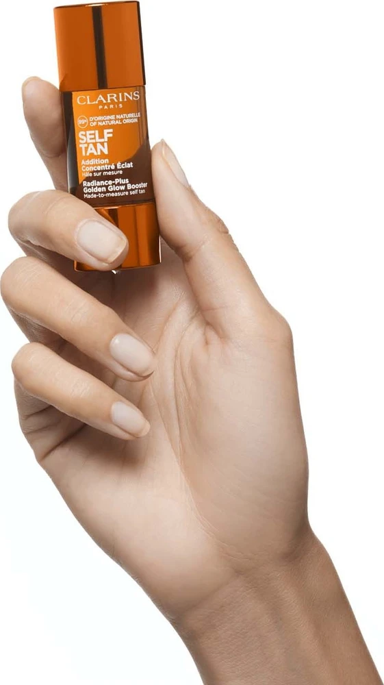Įdegį skatinantis kūno serumas Clarins Radiance-Plus Golden Glow Booster 15 ml