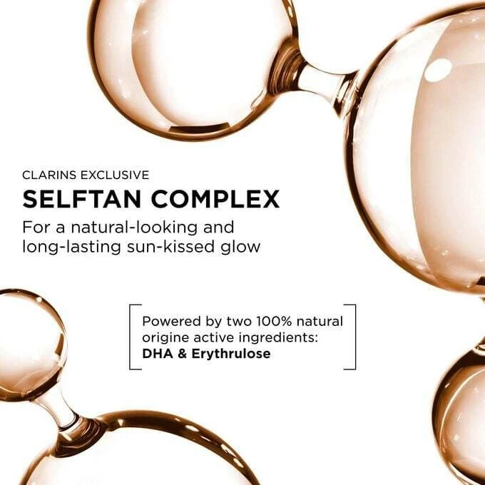 „Clarins Self Tan Express“ gaivusis savaiminio įdegio gelis, 125 ml