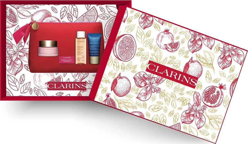 "Clarins Multi Active" odos priežiūros dovanų rinkinys nuo pirmųjų senėjimo požymių