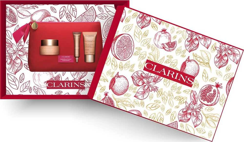 CLARINS RINKINYS (DIENOS KREMAS 50 ML + SERUMAS 10 ML + NAKTINIS KREMAS 15 ML)